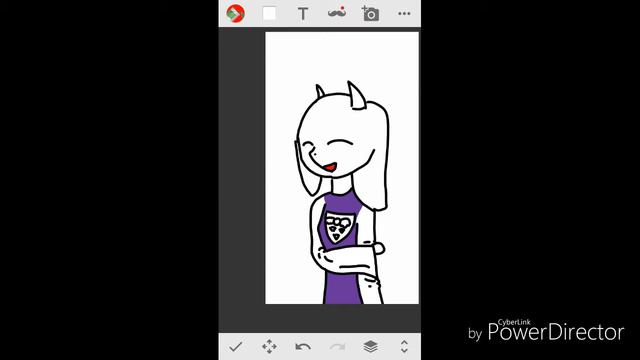 Рисуем Ториэль ! (И на фоне экрана это не я) смотреть онлайн