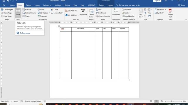 BILL BOOK IN MS WORD | How To Create Bill Book in MS Word | #billbook #msword смотреть онлайн