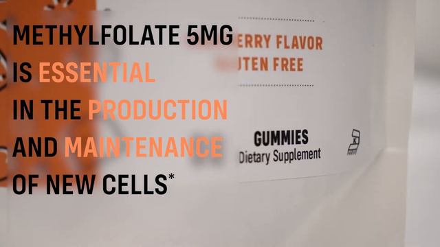 L-Methylfolate & Vitamin B12 Gummie Supplement смотреть онлайн