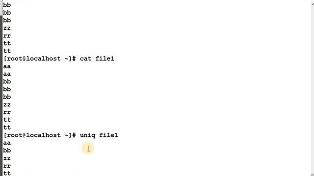 How to find uniq line only and remove duplicate form a file in rhel redhat linux, basic command смотреть онлайн