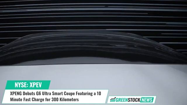 XPENG ($XPEV) Debuts G6 Ultra Smart Coupe Featuring A 10 Minute Fast Charge For 300 Kilometers