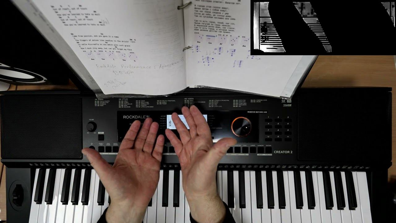 Режим "Performance" на Medeli M361 / Rockdale Creator 2 / Kurzweil KP110 смотреть онлайн