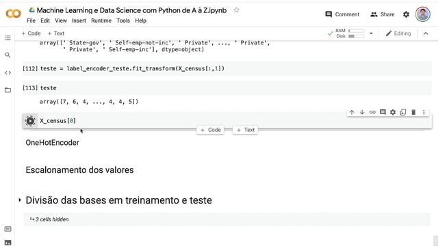 Tratamento de atributos categóricos com sklearn смотреть онлайн