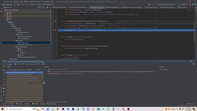 Spring Web - Handle validation in Spring boot смотреть онлайн