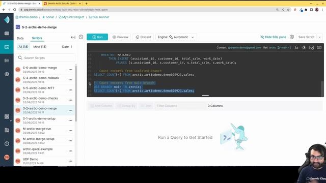 EP8 - Managing your data as code with Dremio Arctic смотреть онлайн