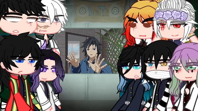 Hashiras reagem - "Tanjiro AMEAÇA Tomioka no arco da escola - Kimetsu VR" смотреть онлайн