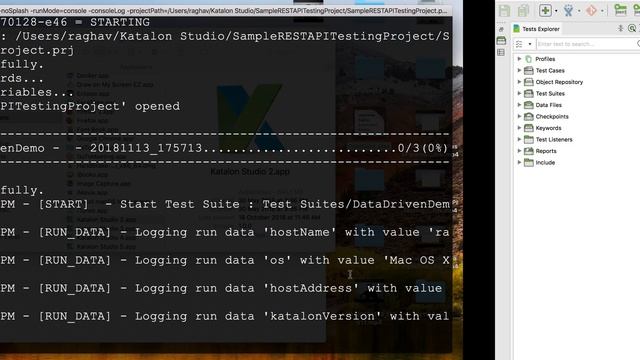 Katalon Studio Sample REST Project 7 | How to run Project from command line смотреть онлайн