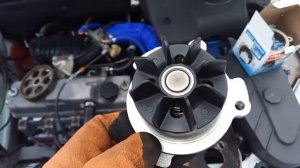 Калина 1. Нашёл всё-же причину завоздушивания и перегрева Калины.