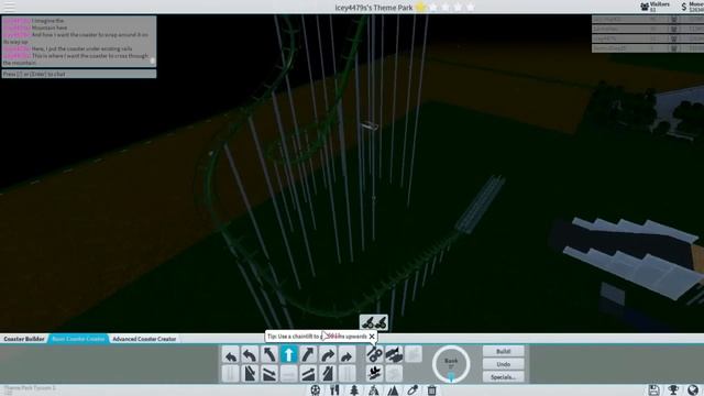 THEME PARK TYCOON 2 ROLLER COASTER MAKING TUTORIAL AND TIPS смотреть онлайн