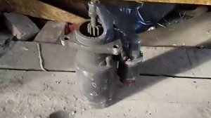 Стартер МтЗ переделываем на т-40... Редукторный накрылся!(