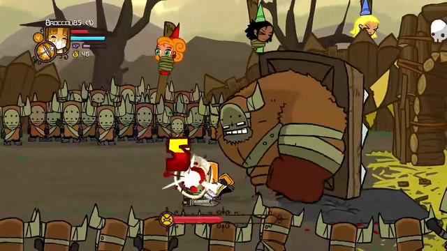 Castle Crashers Barbarian Boss Xbox One смотреть онлайн