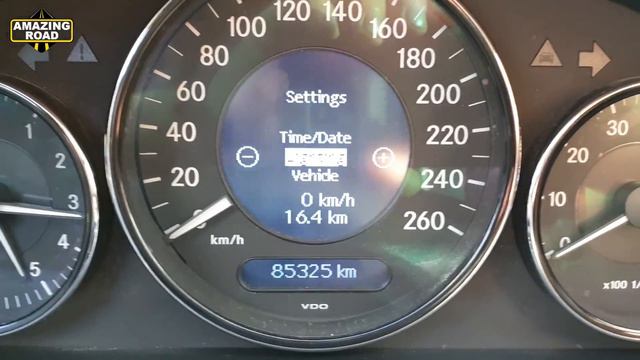 Mercedes W219 How To Disable Auto Power On Dipped Beam At Daytime On W211, CLS
