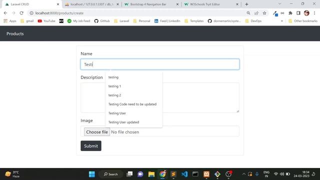 Laravel 10 CRUD With Image For Beginners | Laravel CRUD Full Tutorial | HINDI смотреть онлайн