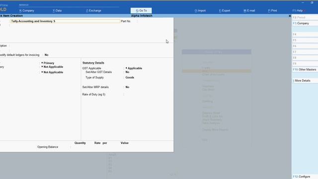 Tally Add On : Increase Item Name Field Size and Display Width in Tally Prime Software смотреть онлайн