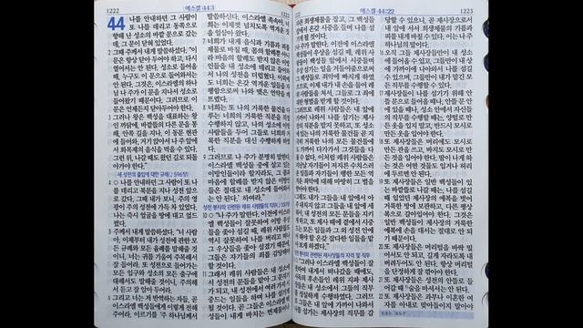 에스겔 43~45장 | 쉬운말 성경 | 248일 смотреть онлайн