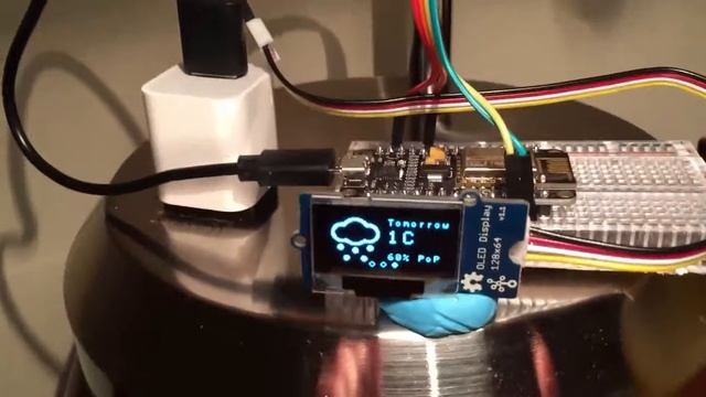 ESP8266 Weather Thing (direct SSL REST) смотреть онлайн