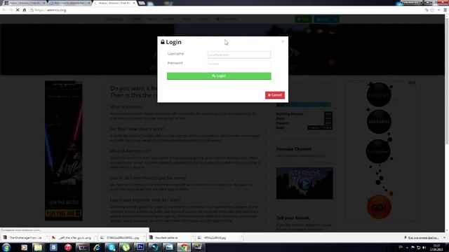 Бесплатный хостинг для сервера Minecraft - ATERNOS.ORG смотреть онлайн