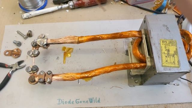 Microwave Oven Transformer Spot Welder 3 смотреть онлайн