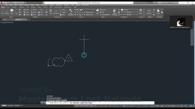 Autocad Macro-1 Creating Revision cloud and with Revision Triangle in a complete new Drawing. смотреть онлайн