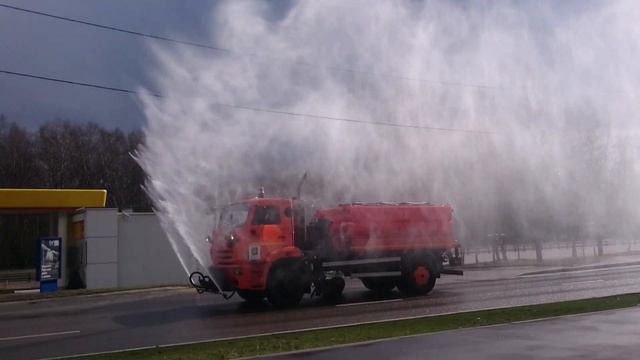 Санитарная обработка улиц в Москве смотреть онлайн