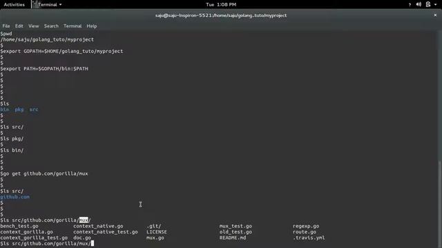 golang go install package from Github смотреть онлайн