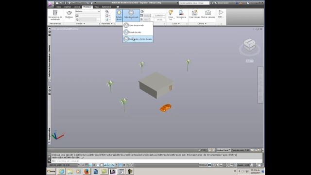 RENDER EN AUTOCAD ARCHITECTURE 2013 смотреть онлайн