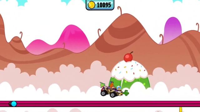 ✅RACE #93 Grizzy And The Lemmings | Boomerang Make And Race 2 - Cartoon Racing Game смотреть онлайн