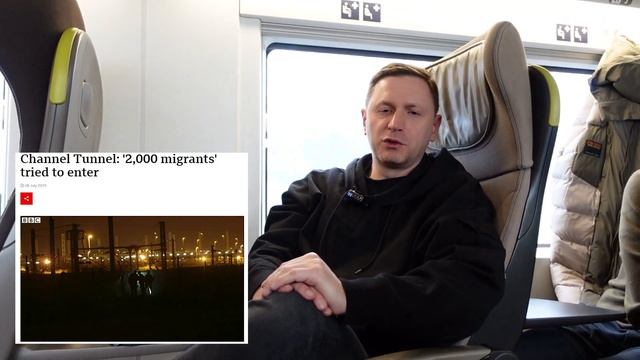 Из Амстердама в Лондон на скоростном поезде Eurostar смотреть онлайн