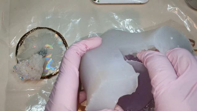 How to Make Amethyst Crystal With Epoxy Resin Like Real смотреть онлайн