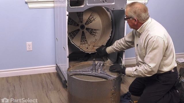 LG Washer Repair – How to Replace the Spider Assembly (LG # 4434ER0003C) смотреть онлайн