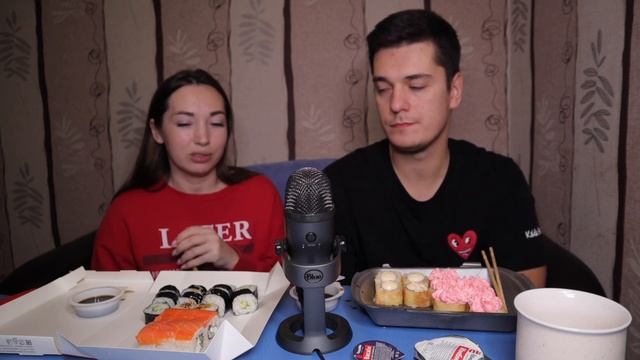 Семейный Мукбанг | Роллы Ёбидоёби | Что у нас нового?