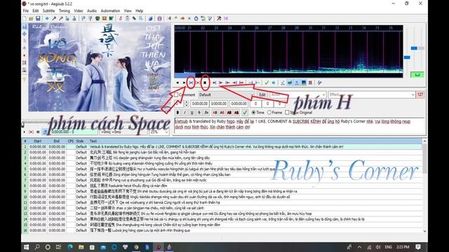 Hướng dẫn tạo phụ đề cho Video bằng phần mềm Aegisub | Đơn giản| Dễ hiểu| смотреть онлайн
