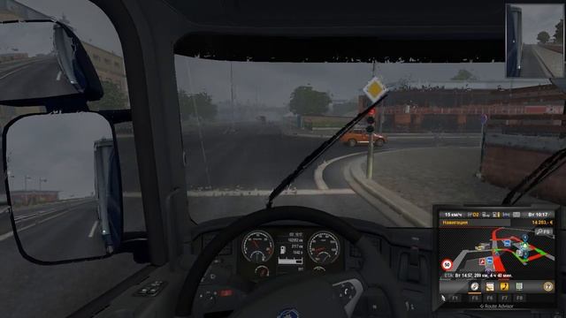 Euro Truck Simulator 2, прохождение #24 На грузовике мечты (ProMods 2.0.3+RusMap 1.6.3) смотреть онлайн