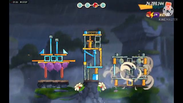 ANGRY BIRDS 2 DAILY CHALLENGE Today, Apr 11 2021 KING PIG PANIC Specially Dedicated In MILA's Honor