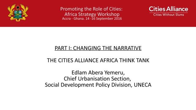 Cities Alliance: Africa Strategy Workshop - The CA Africa Think Tank: Edlam Abera Yemeru смотреть онлайн