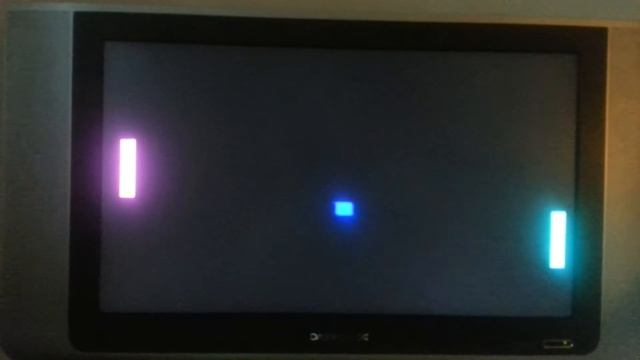 Pong game controlled by MicroBlaze using improved simple AI смотреть онлайн