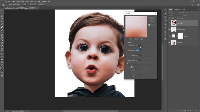 Turn Photo to Cartoon Effect in Photoshop (Caricature Style) смотреть онлайн