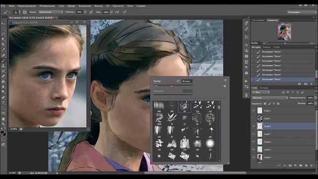 Raffey Cassidy SpeedPaint [Digital Painting] смотреть онлайн