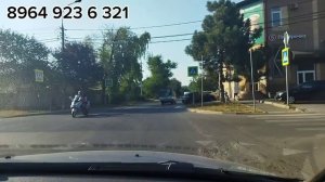 маршрут экзамена ГИБДД Краснодар часть 7( подготовлю к экзамену 8-964-923-6-321)