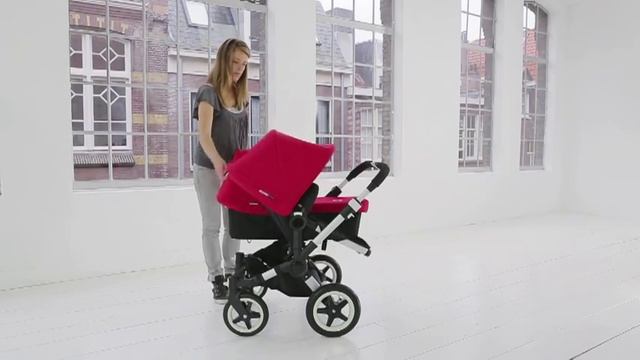 Reverse and recline seats | Bugaboo Donkey Duo смотреть онлайн