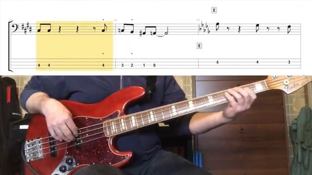 The Doobie Brothers - What a Fool Believes (Bass Cover Tabs inVideo) смотреть онлайн