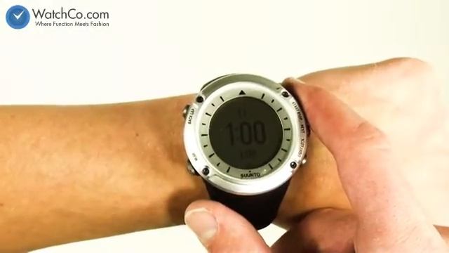 Suunto Mens Ambit Heart Rate Monitor Stainless Watch смотреть онлайн