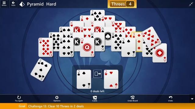 Game # 13 / Solitaire World Tour Event / Pyramid - Hard / February 16, 2019 смотреть онлайн