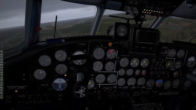 x plane 11. Внуково (UUWW). Ан-24. Посадка во время болтанки смотреть онлайн