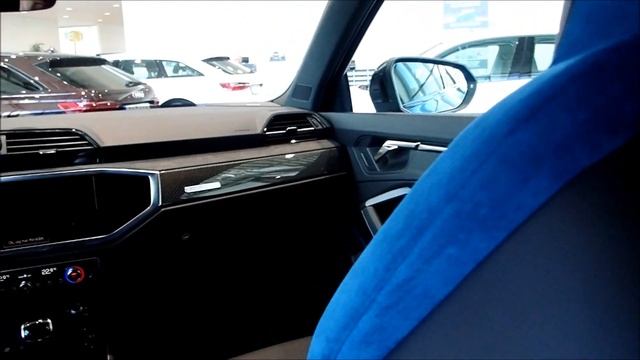 So cool Audi RSQ3 Sportback 2020 in Turbo Blue with Blue interior package| Start up|Sound| etc смотреть онлайн