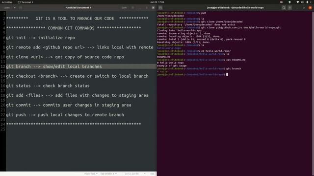Git 101 - Common Git Commands смотреть онлайн