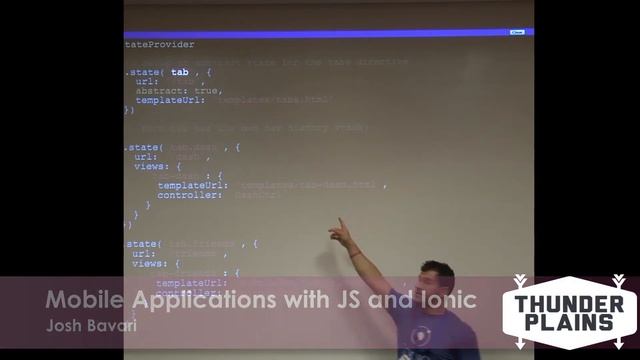 Josh Bavari - Mobile Applications with JS and Ionic [ Thunder Plains 2014 ] смотреть онлайн