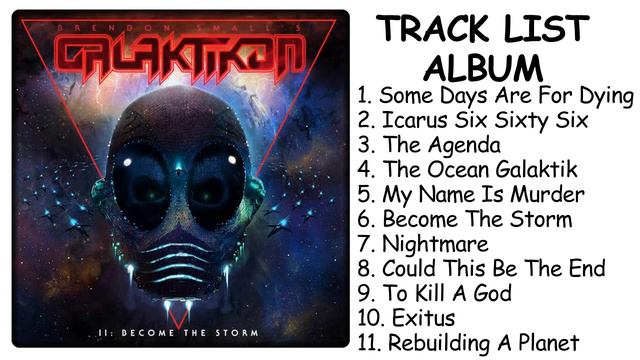 Brendon Small - Galaktikon II Become the Storm Album Heavy Metal 2017 смотреть онлайн
