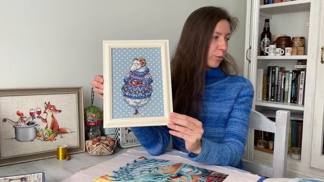 Все-все мои законченные вышивки. Самая первая вышивка. Парад готовых работ. Вышивка крестом смотреть онлайн