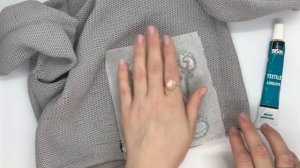 как закрыть вышивку с изнанки